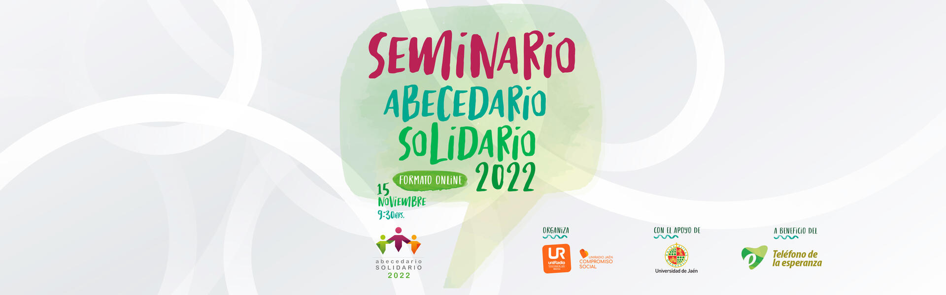 Cartel seminario abecedario solidario 2022
