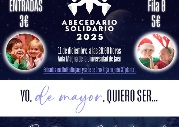 cartel gala abecedario solidario 2025