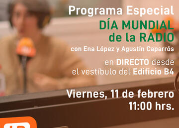 Programa especial con motivo del Día Mundial de la Radio