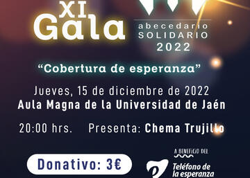 Cartel Gala Abecedario Solidario